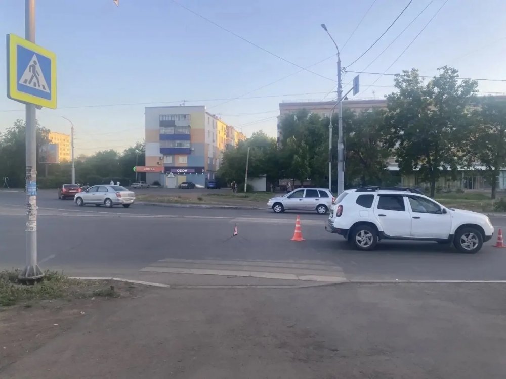 ДТП на улице Конституции в Оренбурге