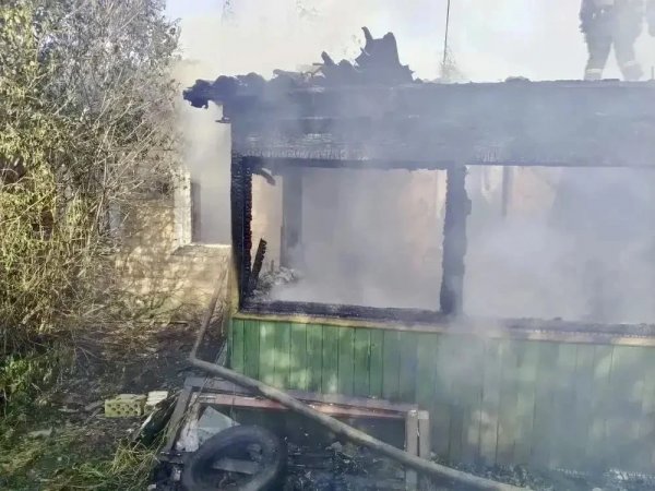 В Оренбургском районе пожар в доме унес жизнь мужчины