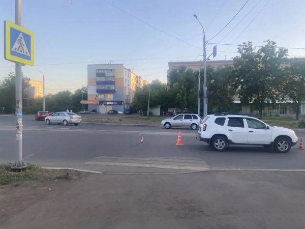 ДТП на улице Конституции в Оренбурге