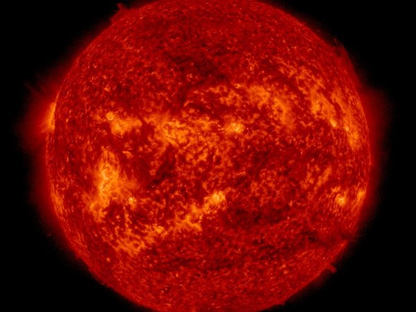 Вспышки на обратной стороне Солнца