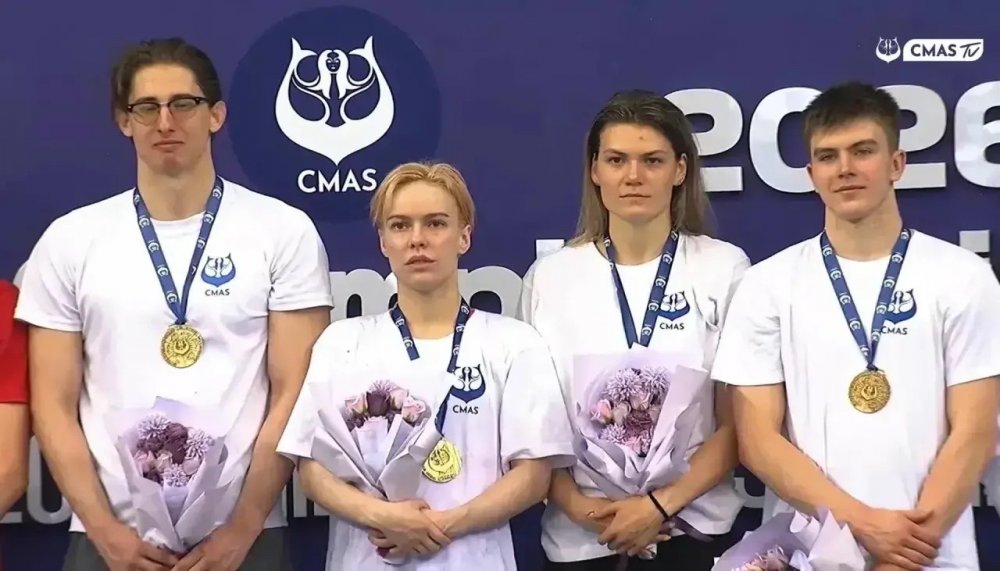 Оренбургские спортсмены установили рекорд на чемпионате мира по подводному спорту