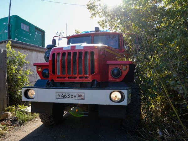 В Оренбуржье в пожаре из-за короткого замыкания погиб человек