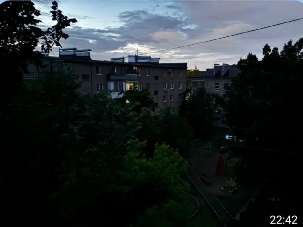 обесточен довольно большой район