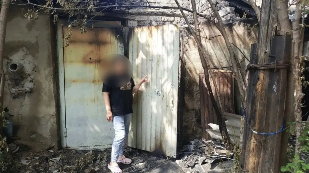 За поджог сарая задержан оренбурженка