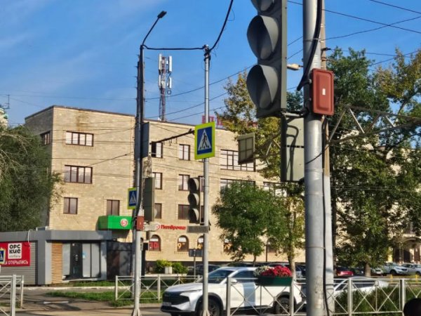 После грозы в Оренбурге перестали работать светофоры на улице Терешковой