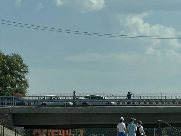 ДТП на мосту через Урал