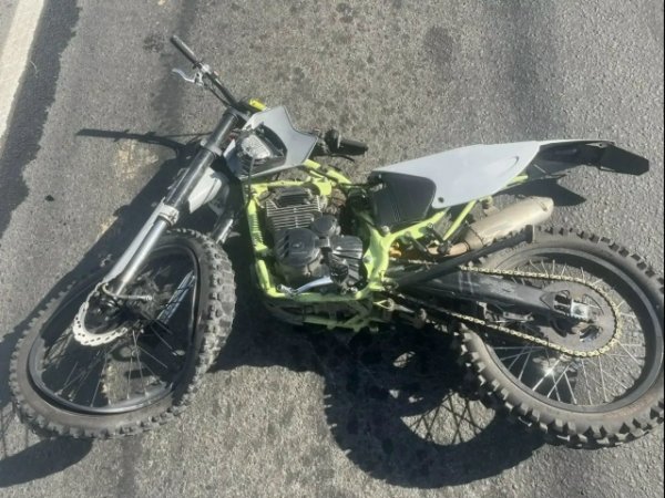питбайкер доставлен в больницу