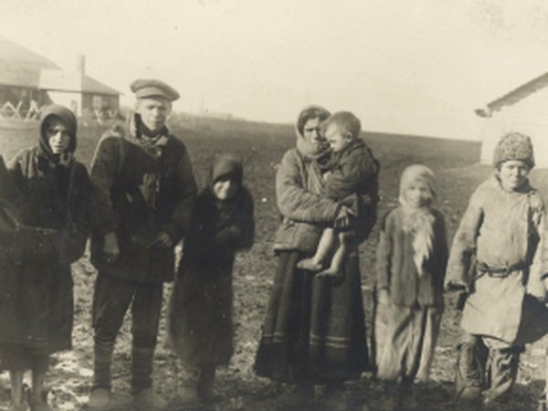 Голод в Оренбургской губернии в 1921 году. Фото из фондов ОГИКМ