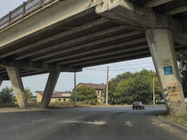 фото моста на Беляевской развязке
