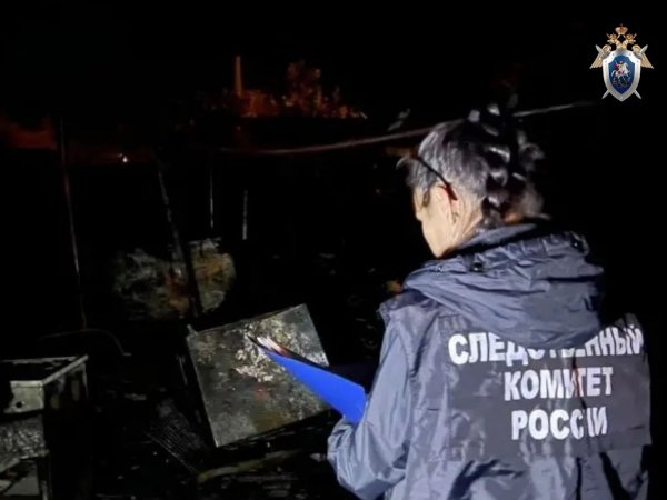 Фото с места происшествия в Краснохолме от СУ СК