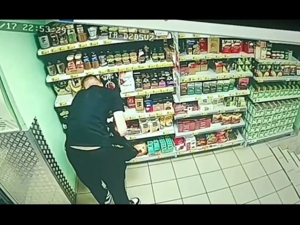 Задержан вор в сетевом супермаркете
