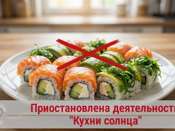 Суши-маркету «КУХНЯ СОЛНЦА» по решению суда работа светит только через 90 дней