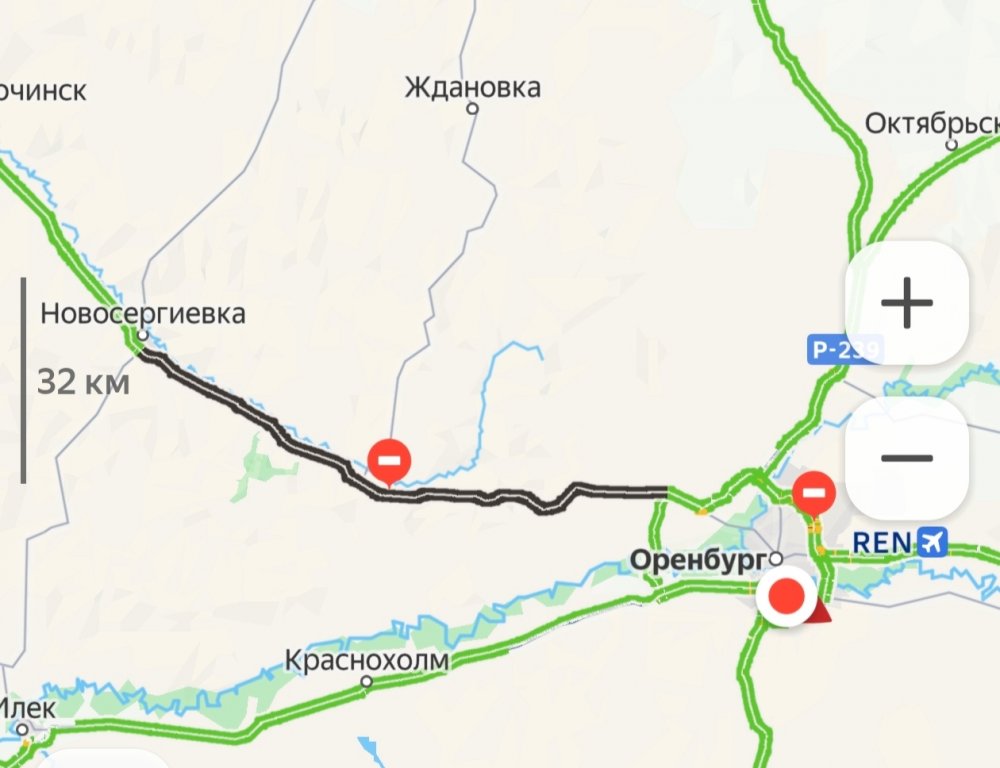 Перекрыт участок федеральной трассы Перекрыт участок федеральной трассы