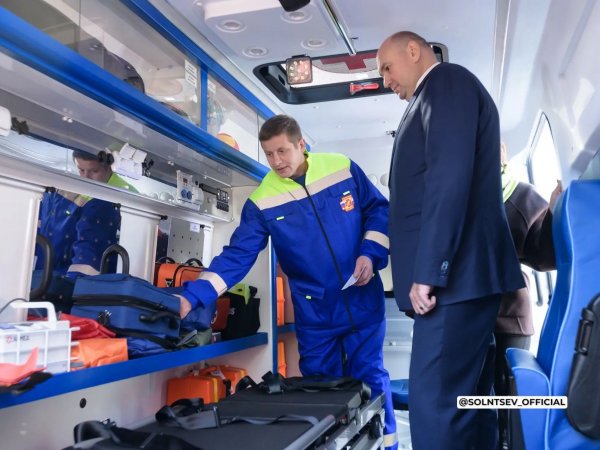 Евгений Солнцев: Закуплено 42 автомобиля, самое большое обновление медицинского автопарка за последние пять лет